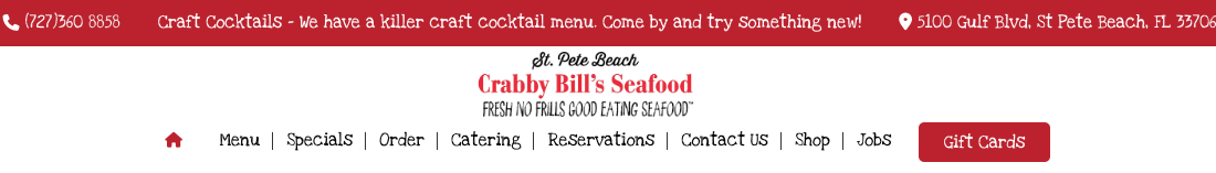 Crabby Bill’s St. Pete Beach